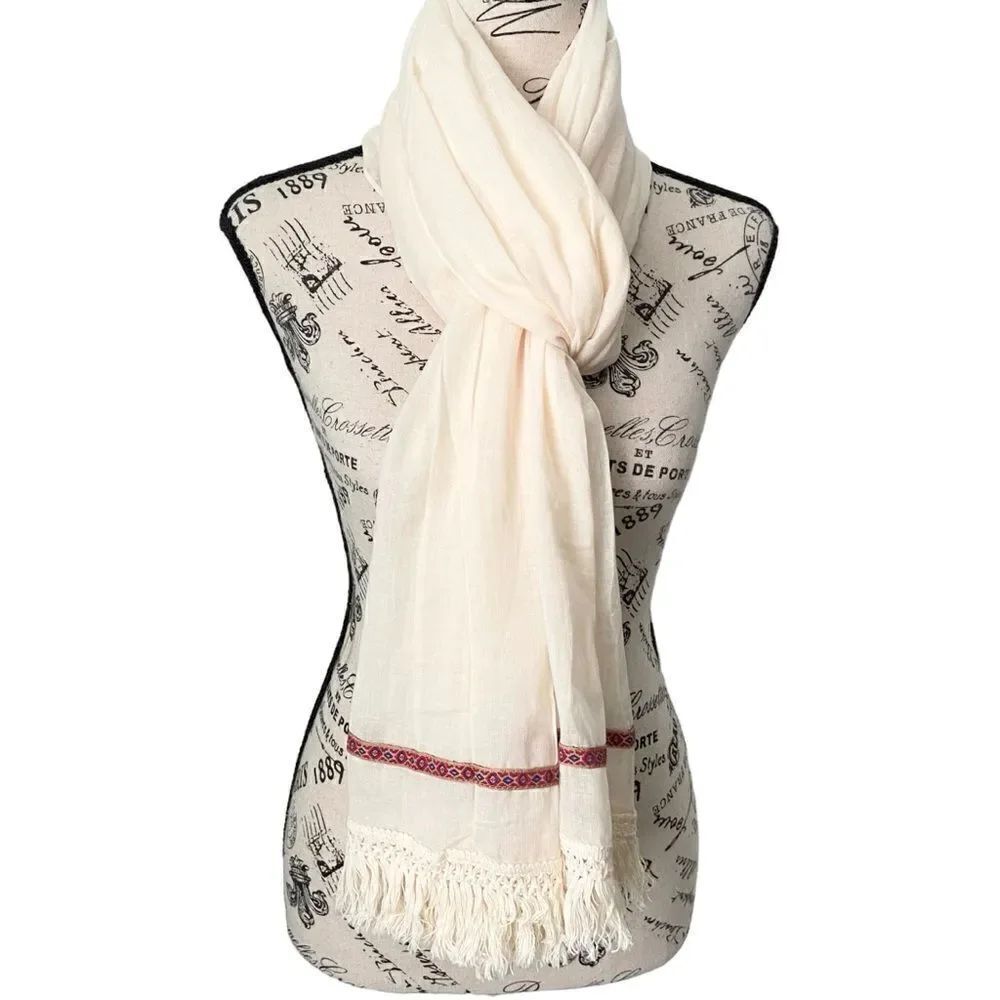 Target Brand Boho with Fringe Scarf/Cover-ups in One Size